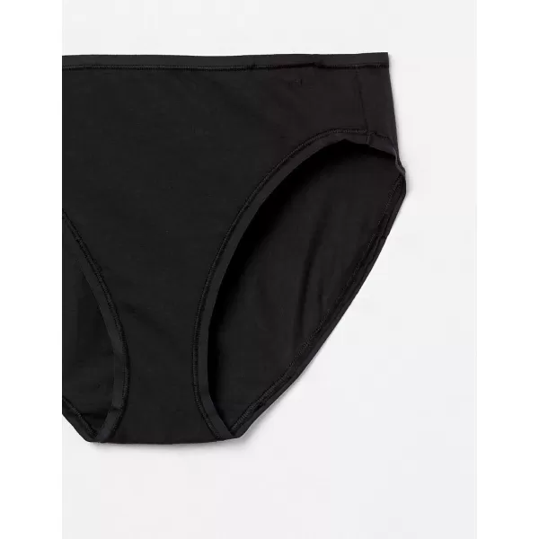 imageAmazon Essentials Womens Cotton High Leg Brief Underwear Available in Plus Size MultipacksBlack