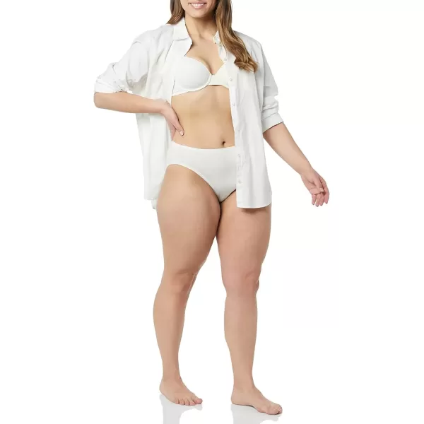 imageAmazon Essentials Womens Cotton High Leg Brief Underwear Available in Plus Size MultipacksMulticolorDitsy FloralFloral