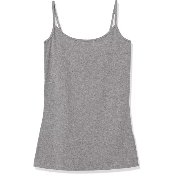imageAmazon Essentials Womens SlimFit Camisole Pack of 4BlackGreyNavyOlive