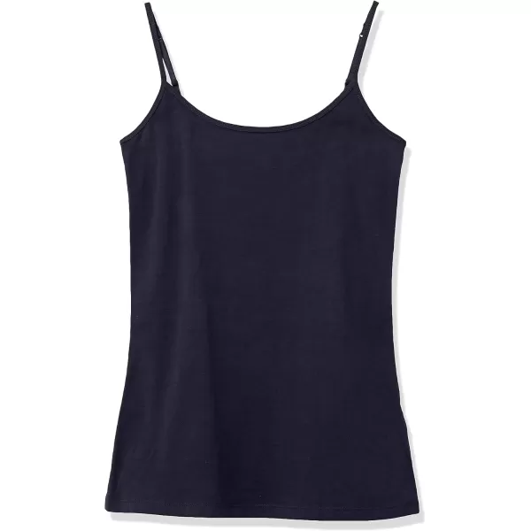 imageAmazon Essentials Womens SlimFit Camisole Pack of 4BlackGreyNavyOlive