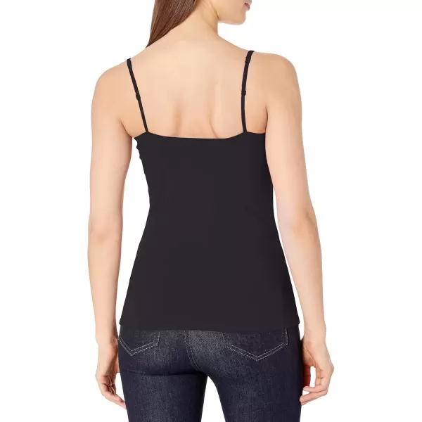 imageAmazon Essentials Womens SlimFit Camisole Pack of 4BlackNavyRedWhite