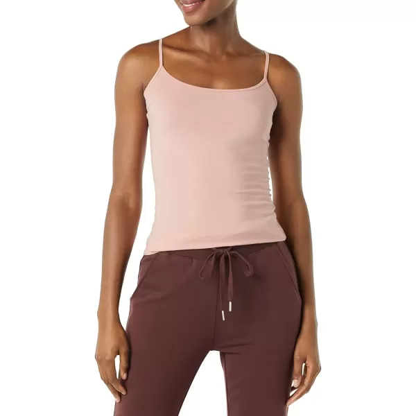 imageAmazon Essentials Womens SlimFit Camisole Pack of 4CamelChocolateLight BeigeLilac