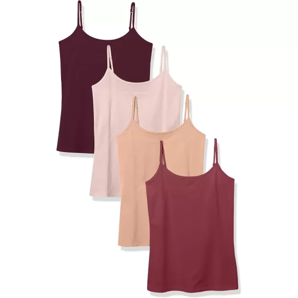 Camel/Dark Burgundy/Light Burgundy/Pale Mauve