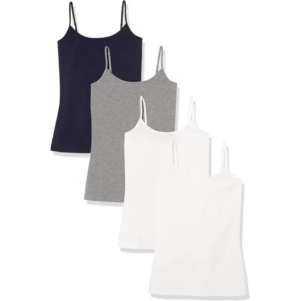 Dark Grey Heather/Navy/White