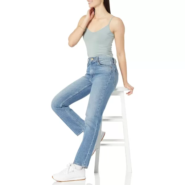 imageAmazon Essentials Womens SlimFit Knit VNeck Layering Cami Available in Plus Size Pack of 4Grey HeatherNavySage GreenWhite