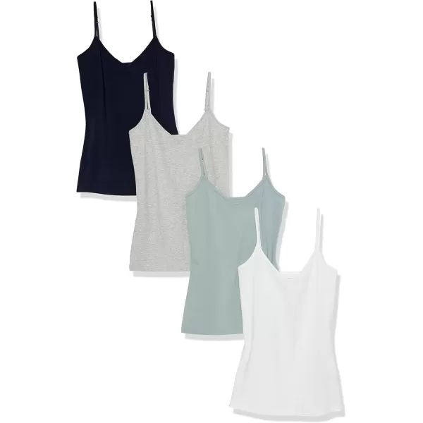 Grey Heather/Navy/Sage Green/White