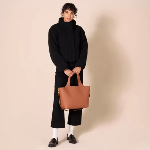 imageAmazon Essentials Womens Soft Tote BagTan