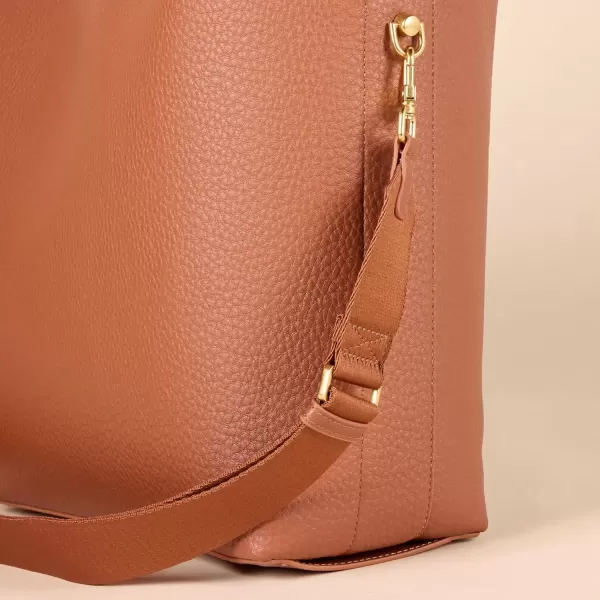 imageAmazon Essentials Womens Soft Tote BagTan