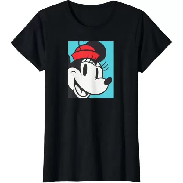 imageAmazon Essentials Mens Minnie Boxed Portrait TShirt Black SmallBlack