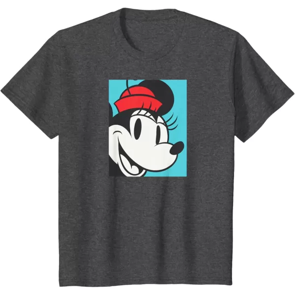 imageAmazon Essentials Mens Minnie Boxed Portrait TShirt Black SmallDark Heather Grey