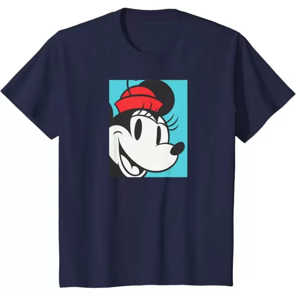 imageAmazon Essentials Mens Minnie Boxed Portrait TShirt Black SmallNavy Blue