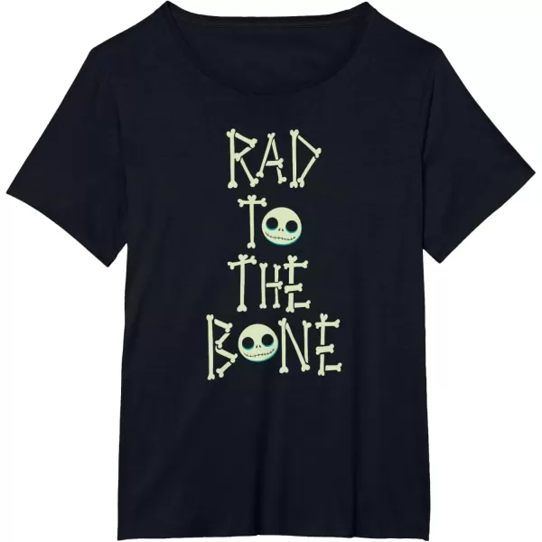 imageAmazon Essentials Nightmare Before Christmas Rad to the Bone TShirtBlack