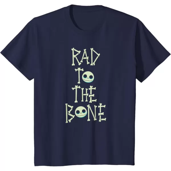 imageAmazon Essentials Nightmare Before Christmas Rad to the Bone TShirtNavy Blue