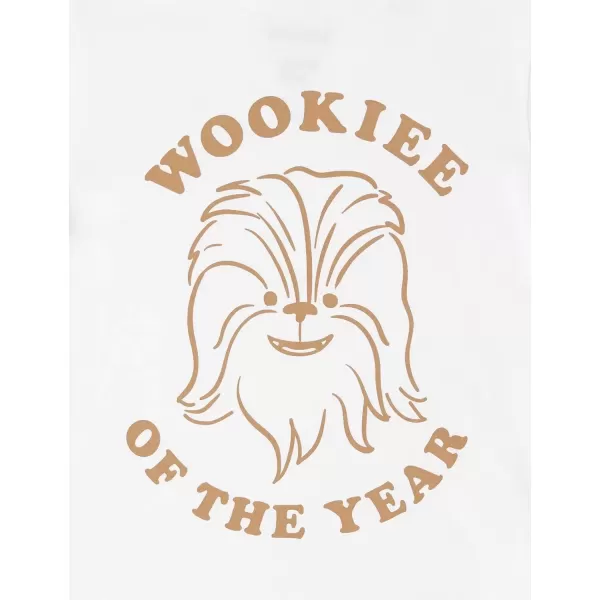 imageAmazon Essentials Disney  Marvel  Star Wars Boys and Toddlers Outfit Sets Previously Spotted Zebra Pack of 5Star Wars Wookiee