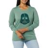 imageAmazon Essentials Disney  Marvel  Star Wars Womens Lightweight Crewneck SweatersStar Wars Vader