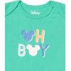 imageAmazon Essentials unisexbaby ShortSleeve BodysuitsMickey Oh Boy