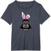 imageAmazon Essentials Star Wars Darth Vader Spring Easter Bunny Ears TShirtHeather Blue