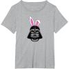 imageAmazon Essentials Star Wars Darth Vader Spring Easter Bunny Ears TShirtHeather Grey