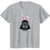 imageAmazon Essentials Star Wars Darth Vader Spring Easter Bunny Ears TShirtHeather Grey