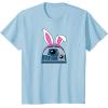 imageAmazon Essentials Star Wars R2D2 Spring Easter Bunny Ears TShirtBaby Blue