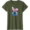 imageAmazon Essentials Star Wars R2D2 Spring Easter Bunny Ears TShirtOlive Green