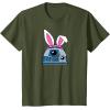 imageAmazon Essentials Star Wars R2D2 Spring Easter Bunny Ears TShirtOlive Green