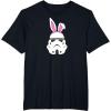 imageAmazon Essentials Star Wars Stormtrooper Spring Easter Bunny Ears TShirtBlack