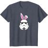 imageAmazon Essentials Star Wars Stormtrooper Spring Easter Bunny Ears TShirtHeather Blue