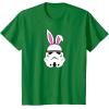 imageAmazon Essentials Star Wars Stormtrooper Spring Easter Bunny Ears TShirtKelly Green