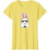 imageAmazon Essentials Star Wars Stormtrooper Spring Easter Bunny Ears TShirtLemon Yellow