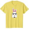 imageAmazon Essentials Star Wars Stormtrooper Spring Easter Bunny Ears TShirtLemon Yellow