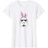 imageAmazon Essentials Star Wars Stormtrooper Spring Easter Bunny Ears TShirtWhite