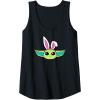 imageAmazon Essentials The Mandalorian Grogu Spring Easter Bunny Ears Tank TopBlack