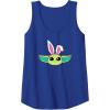 imageAmazon Essentials The Mandalorian Grogu Spring Easter Bunny Ears Tank TopRoyal Blue