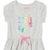 imageSpotted Zebra Disney  Marvel  Star Wars  Frozen  Princess GirlsKnit ShortSleeve CinchWaist Dresses Pack of 2