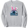 imageAmazon Essentials Star Wars R2D2 Spring Easter Bunny Ears SweatshirtHeather Grey