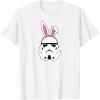 imageAmazon Essentials Star Wars Stormtrooper Spring Easter Bunny Ears TShirtWhite