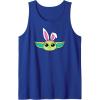 imageAmazon Essentials The Mandalorian Grogu Spring Easter Bunny Ears Tank TopRoyal Blue