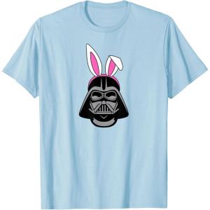 imageAmazon Essentials Star Wars Darth Vader Spring Easter Bunny Ears TShirtBaby Blue