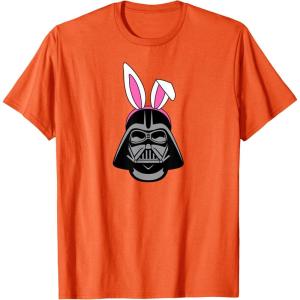 imageAmazon Essentials Star Wars Darth Vader Spring Easter Bunny Ears TShirtOrange