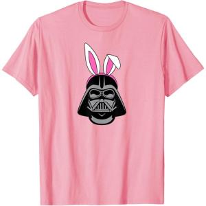 imageAmazon Essentials Star Wars Darth Vader Spring Easter Bunny Ears TShirtPink