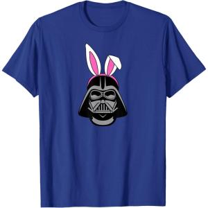 imageAmazon Essentials Star Wars Darth Vader Spring Easter Bunny Ears TShirtRoyal Blue