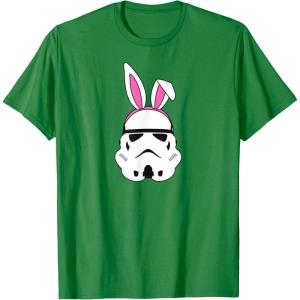 imageAmazon Essentials Star Wars Stormtrooper Spring Easter Bunny Ears TShirtKelly Green