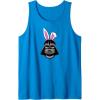 imageAmazon Essentials Star Wars Darth Vader Spring Easter Bunny Ears Tank TopSapphire Blue