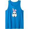 imageAmazon Essentials Star Wars Stormtrooper Spring Easter Bunny Ears Tank TopSapphire Blue