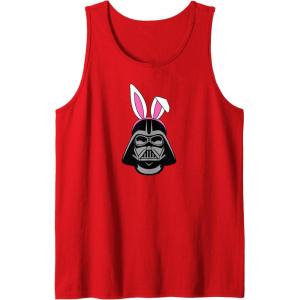imageAmazon Essentials Star Wars Darth Vader Spring Easter Bunny Ears Tank TopRed