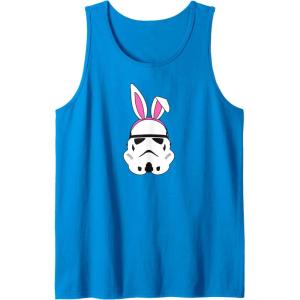 imageAmazon Essentials Star Wars Stormtrooper Spring Easter Bunny Ears Tank TopSapphire Blue