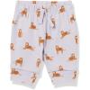 imageAmazon Essentials Baby Girls Cotton PullOn Pants MultipacksEcruLilac TigerOrange StripePurple