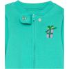imageAmazon Essentials Unisex Toddlers and Babies Cotton SnugFit Footed Sleeper Pajamas MultipacksAqua GreenBlack FolkloricOrange Dots