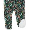 imageAmazon Essentials Unisex Toddlers and Babies Cotton SnugFit Footed Sleeper Pajamas MultipacksAqua GreenBlack FolkloricOrange Dots